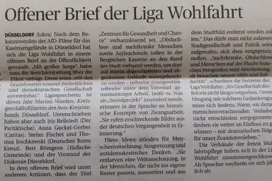 ZEITUNGSARTIKEL AUS DER RP